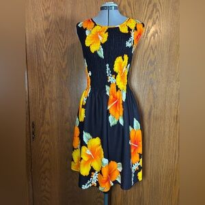 India Boutique Black and Yellow Dress - Standard size - fits like medium